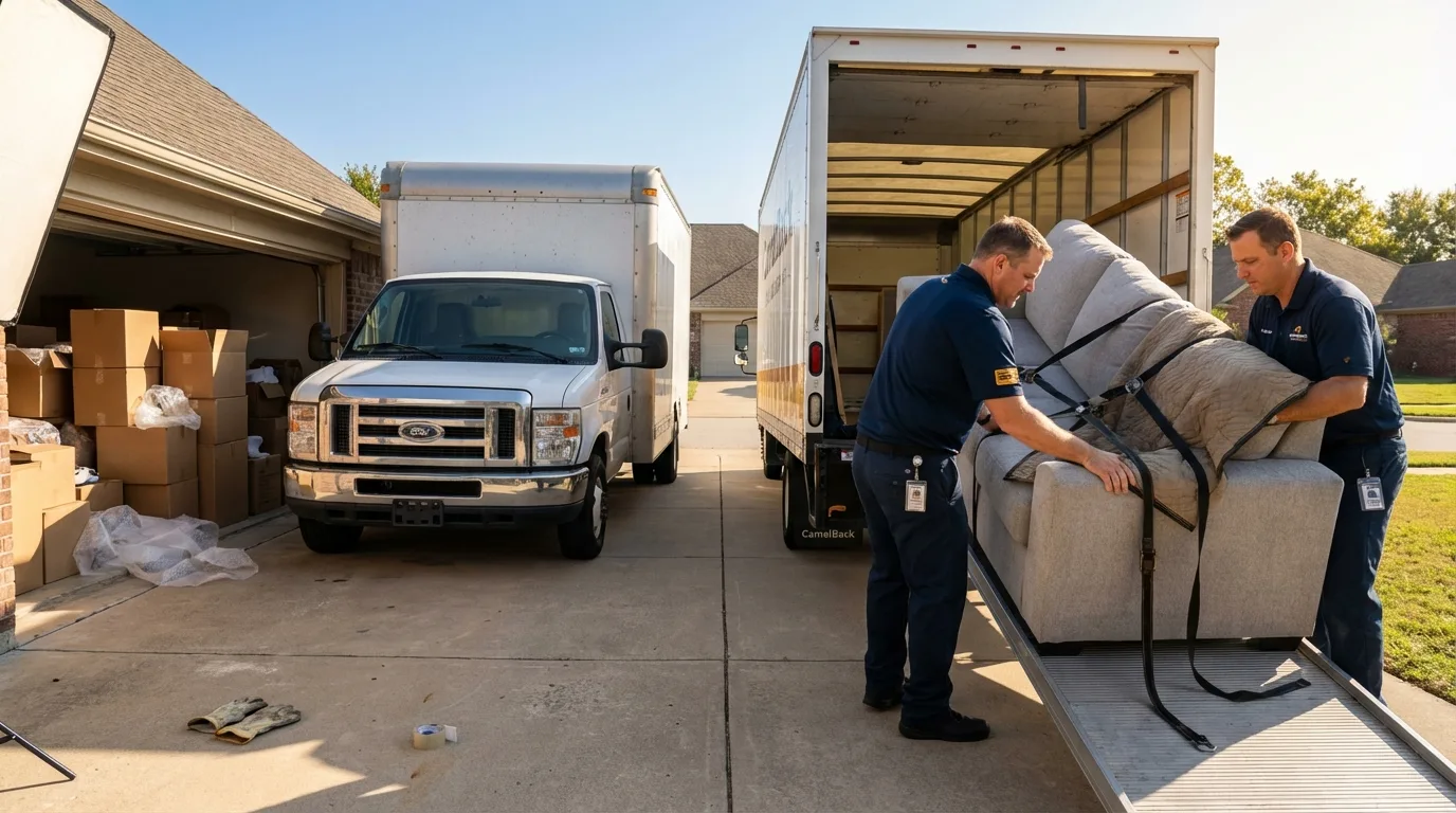 DIY truck vs professional crew comparison in Le Claire
